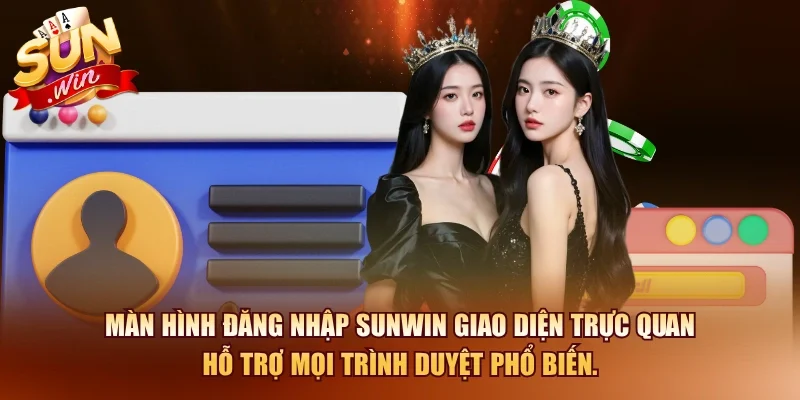 Màn hình đăng nhập SUNWIN giao diện trực quan hỗ trợ mọi trình duyệt phổ biến.